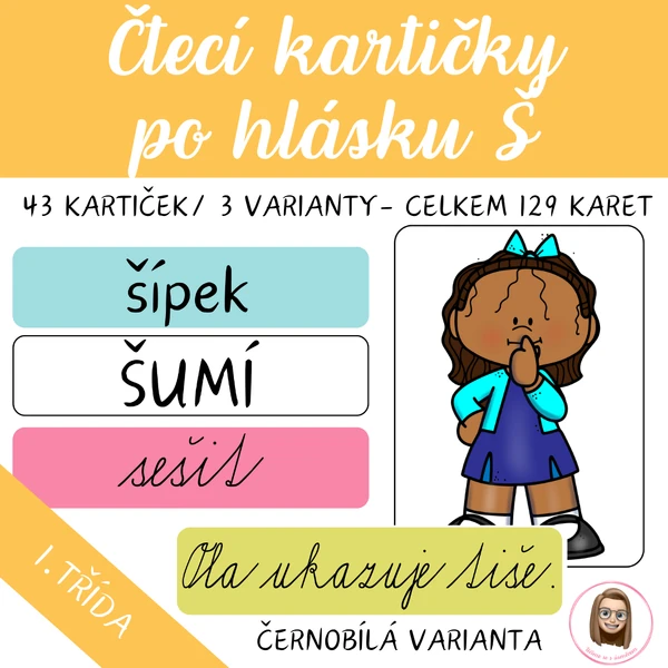 Čtecí kartičky po hlásku Š