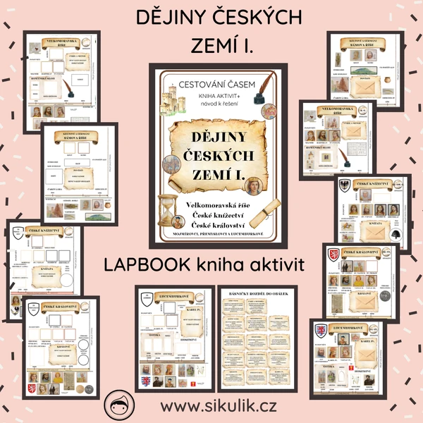 DĚJINY ČESKÝCH ZEMÍ I. kniha aktivit