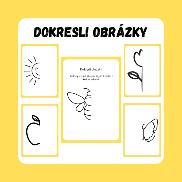 Dokreslování obrázků- symetrie