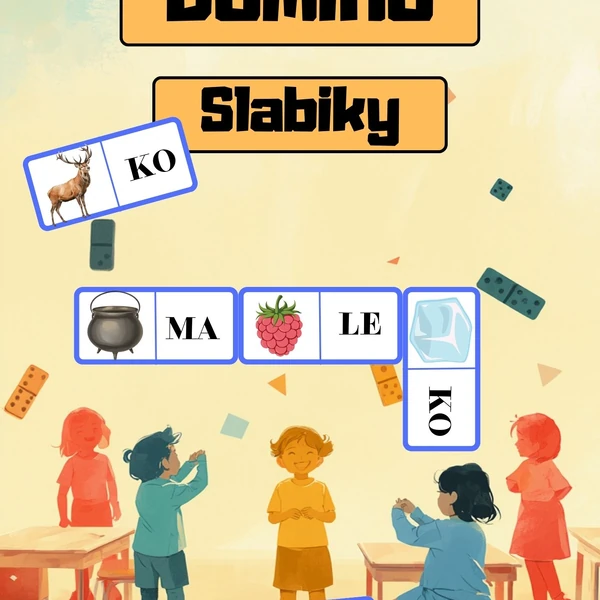 Domino - slabiky