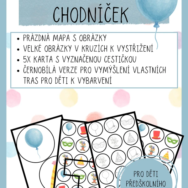 KARNEVALOVÝ CHODNÍČEK 🎉