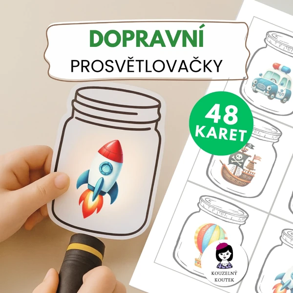 Prosvětlovací obrázky | dopravní prostředky | doprava | auta | stínohrátky