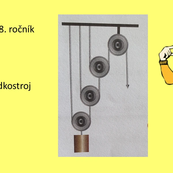 Fyzika pro 8. ročník - kladka a kladkostroj