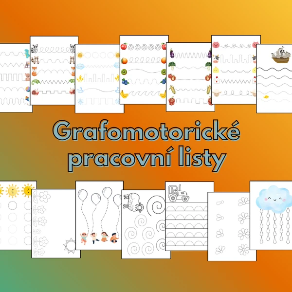 Grafomotorické pracovní listy
