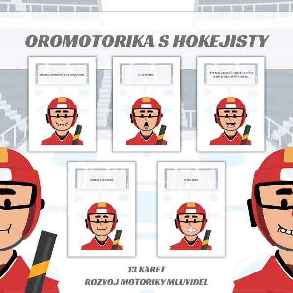 Oromotorika s hokejisty