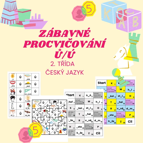Zábavné procvičování ů/ú