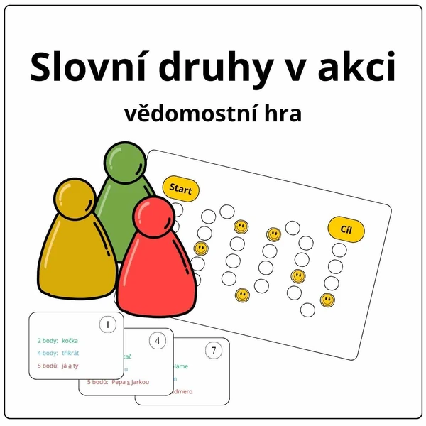 Slovní druh v akci (vědomostní hra) 