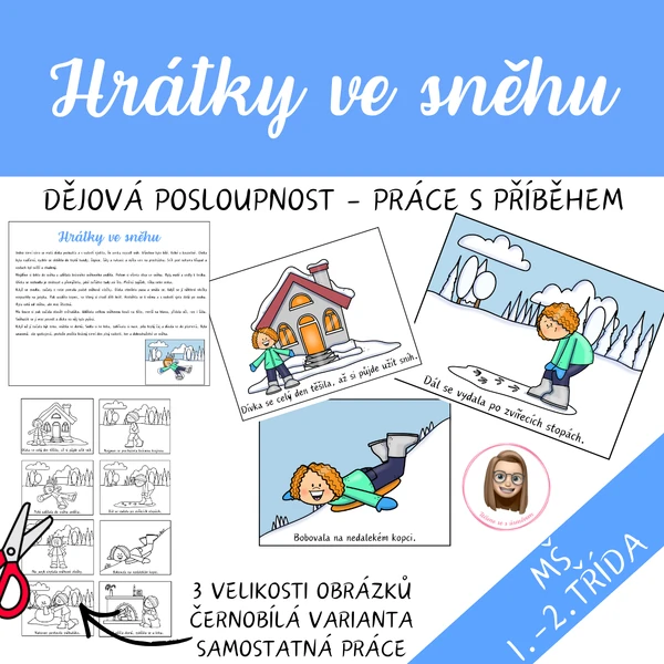 DĚJOVÁ POSLOUPNOST- Hrátky ve sněhu