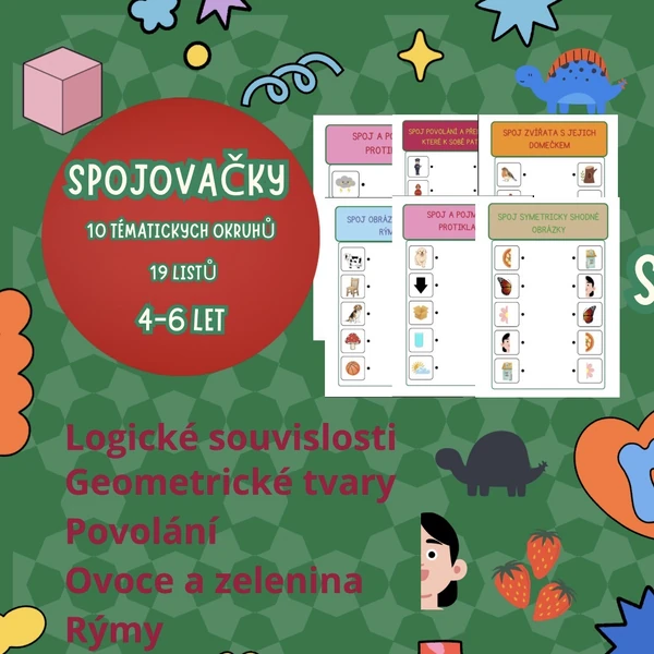 SPOJOVAČKY 4-6 let