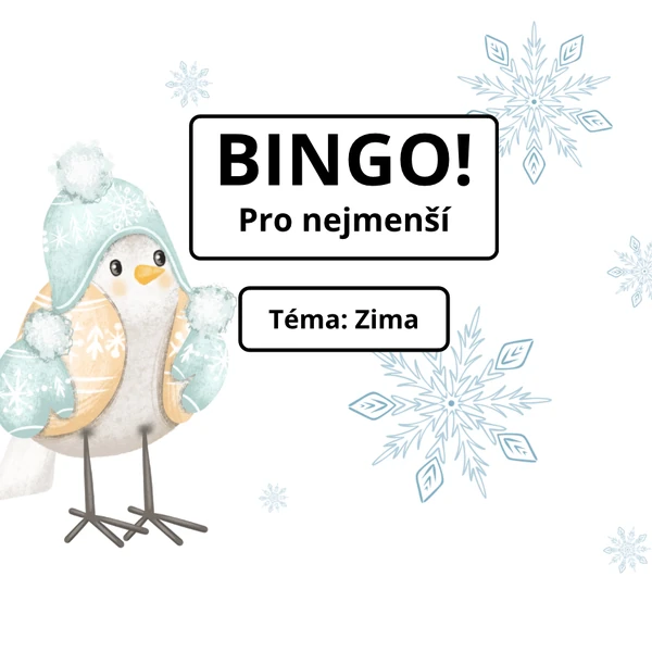 BINGO! Pro nejmenší - Zima