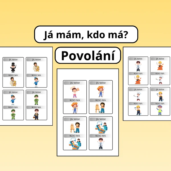 Já mám, kdo má? Povolání