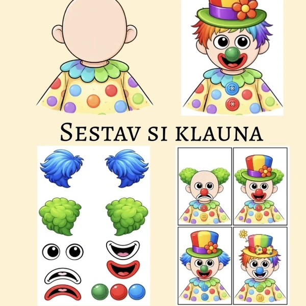 Sestav si klauna