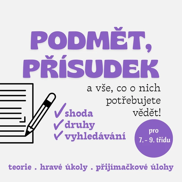 Podmět a přísudek