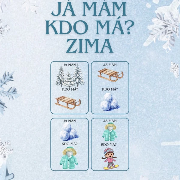 Já mám, kdo má? ZIMA