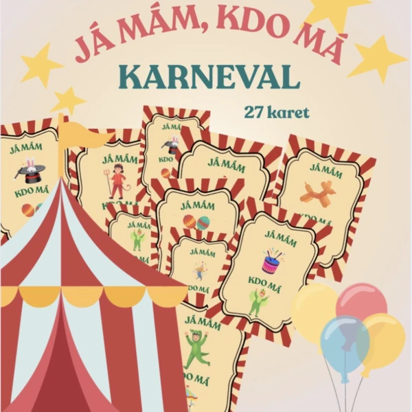 JÁ MÁM, KDO MÁ - KARNEVAL🤡