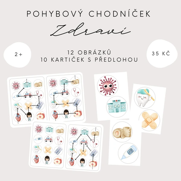 Pohybový chodníček - zdraví