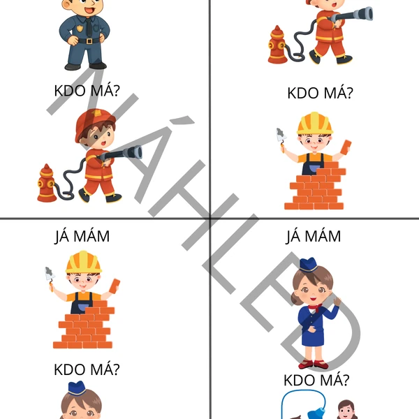 Povolání Já mám - kdo má?