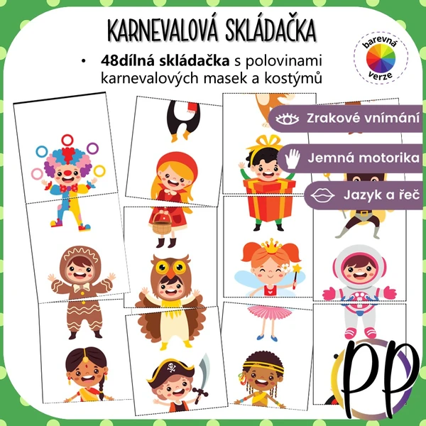 Karnevalová skládačka