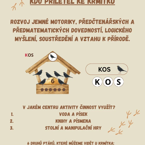 Ptáci u krmítka