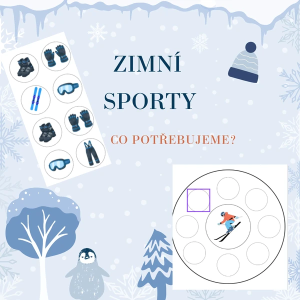 Zimní sporty - co potřebujeme
