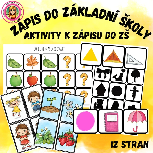 Zápis do základní školy - aktivity k zápisu do ZŠ