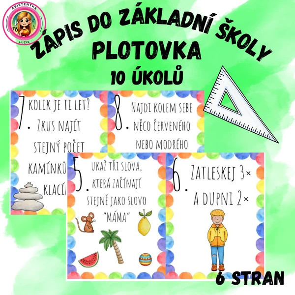Zápis do základní školy - plotovka