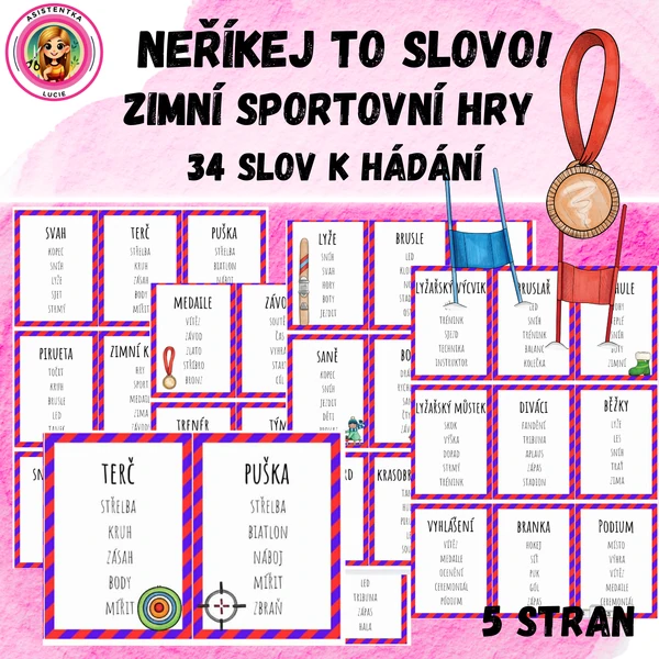 Neříkej to slovo! Zimní sportovní hry