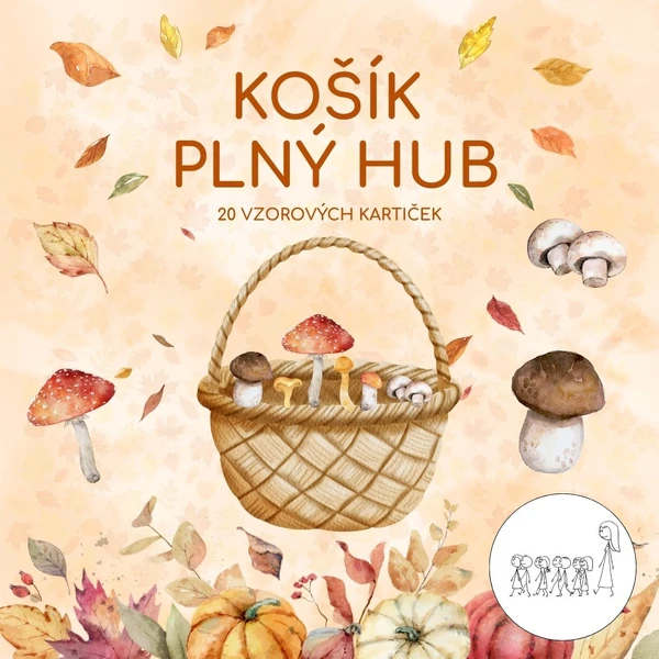 Košík plný hub
