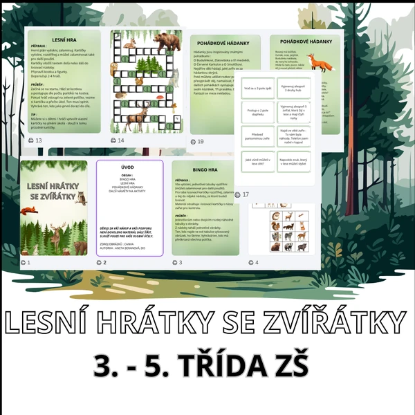 LESNÍ HRÁTKY