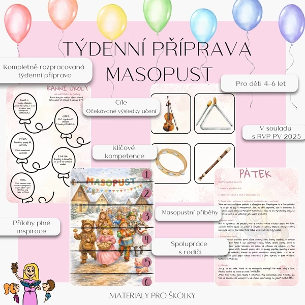 Týdenní příprava - Masopust