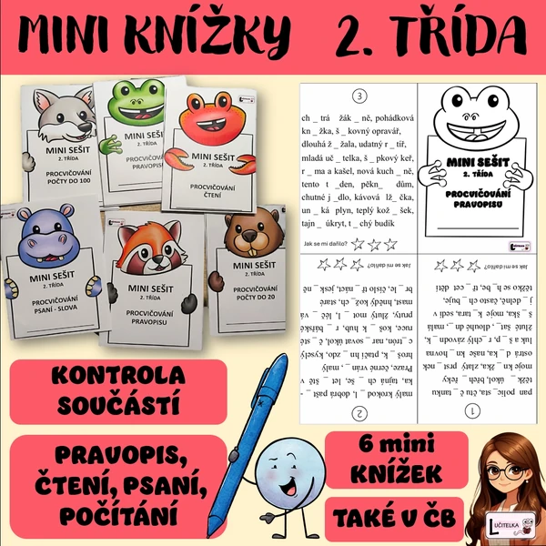 Mini knížky 2. třída