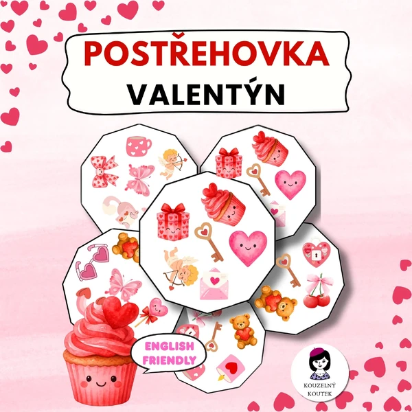 Valentýnská postřehovka | Valentýn | Únor | Láska 