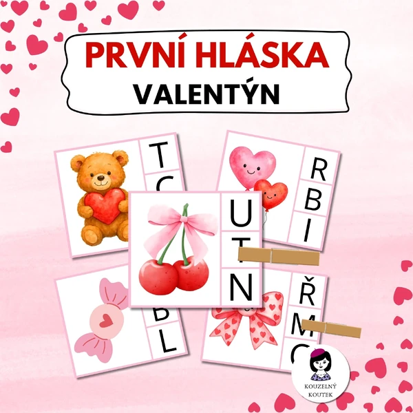 Počáteční hláska | Valentýn | Únor | Láska | První hláska | kolíčkování