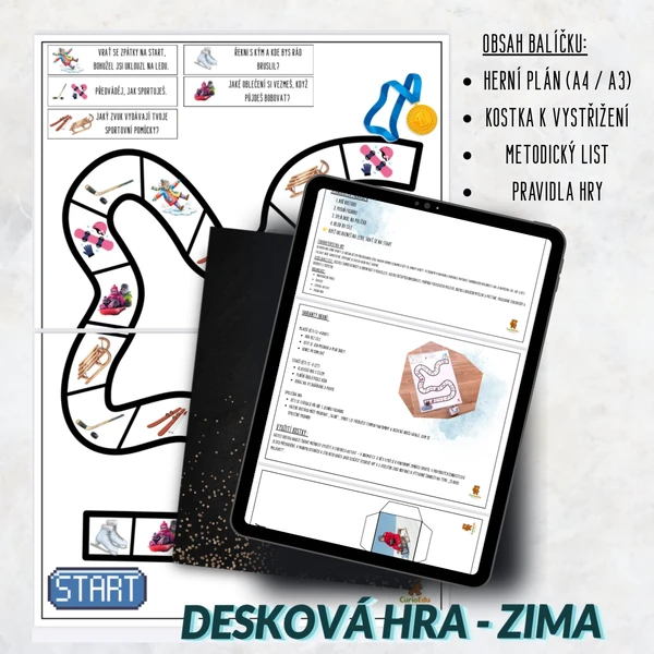 Desková hra - Zima 