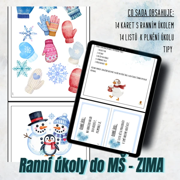 Ranní úkoly - ZIMA