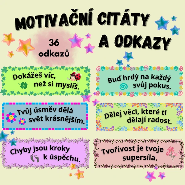 Motivační odkazy a citáty