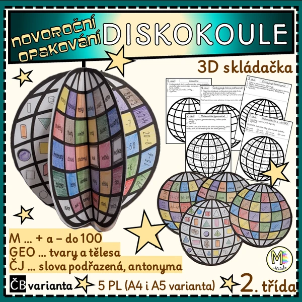 DISKOKOULE - NOVOROČNÍ OPAKOVÁNÍ 2. TŘÍDA