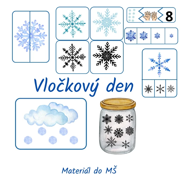 Zima-vločkový den ❄️