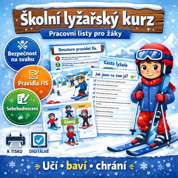 Školní lyžařský kurz - Vzhůru na svah!