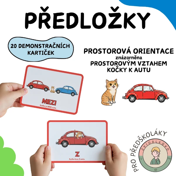Předložky - prostorová orientace 