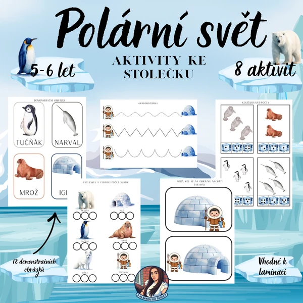 Polární svět - aktivity ke stolečku