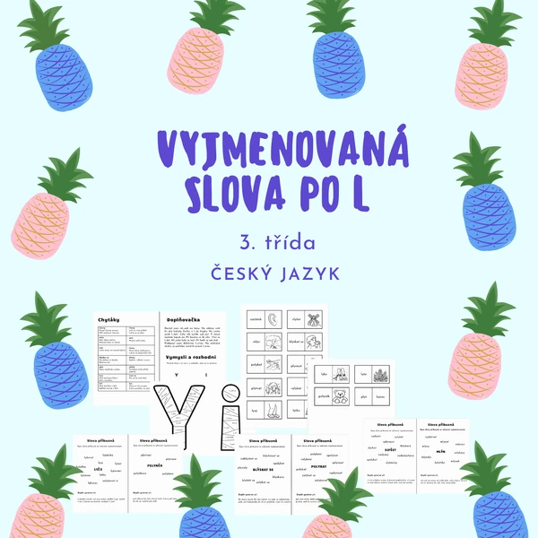 Vyjmenovaná a příbuzná slova po L