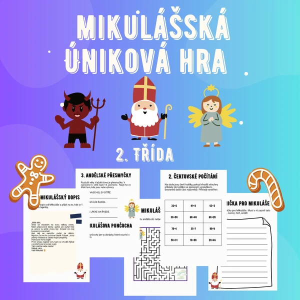 Mikulášská úniková hra