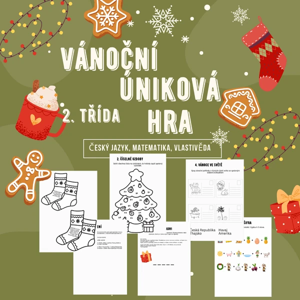 Vánoční úniková hra