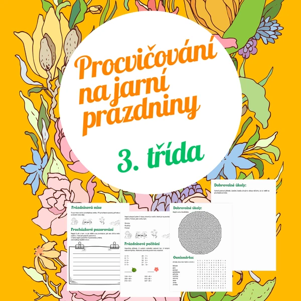 Procvičování na jarní prázdniny pro 3. třídu