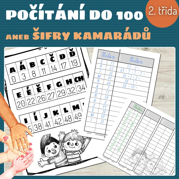 Počítání do 100 aneb šifry kamarádů