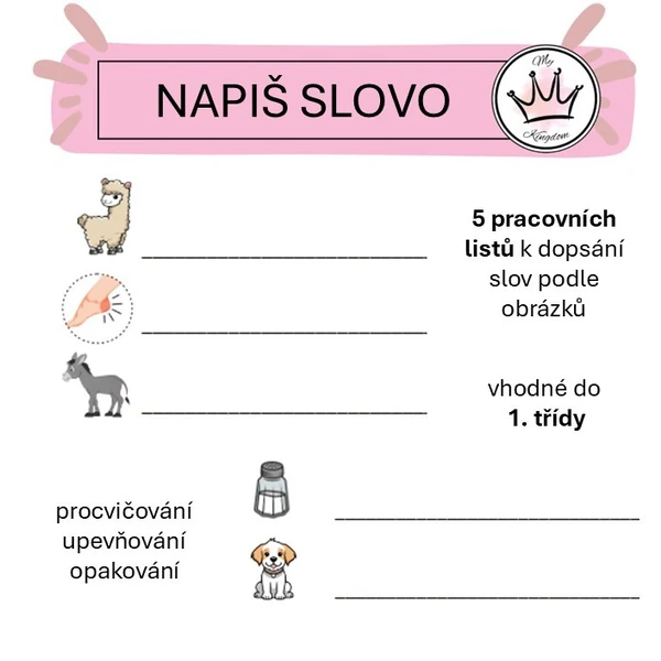 Napiš slovo