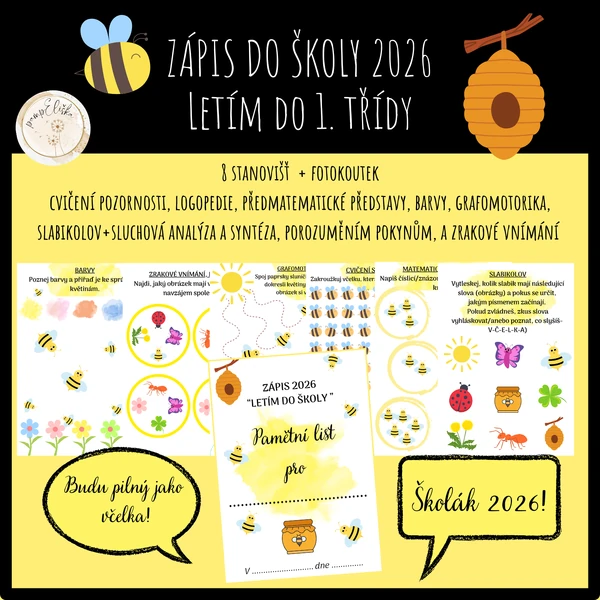 Zápis do školy 2026 - Letím do 1. třídy