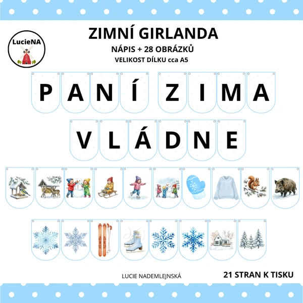 ZIMNÍ GIRLANDA