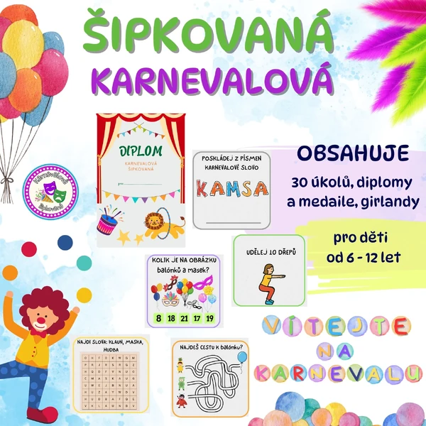ŠIPKOVANÁ KARNEVAL - školní družina